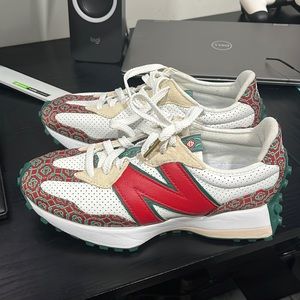 New Balance 327 Casablanca Red Monogram | Men’s Sz - 6.5